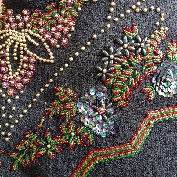 Vintage Christmas Sweater ♡ Sz Medium - Picture 4 of 10